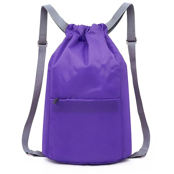 Drawstring Bag Sports Gym String Backpack