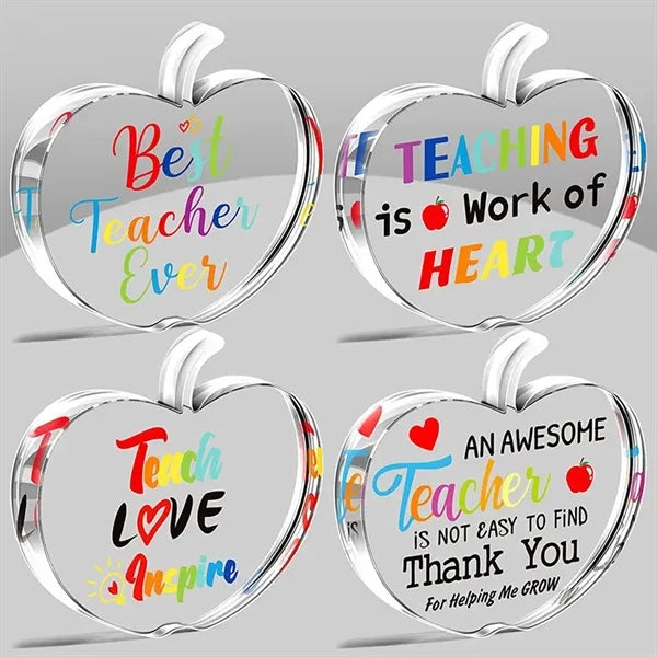 Acrylic Apple Awards