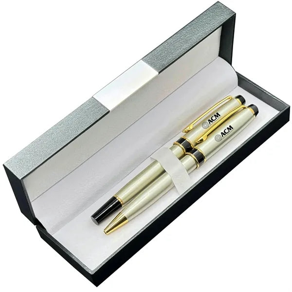 Deluxe Double Pen Set with Windsor-II Rollerball & Ballpoint