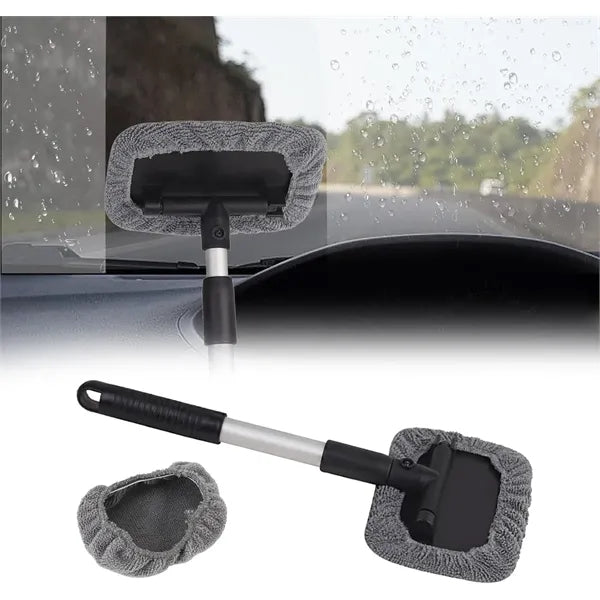 Car Cleaning Window Tool Windshield Cleaner with Microfiber