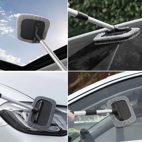 Car Cleaning Window Tool Windshield Cleaner with Microfiber