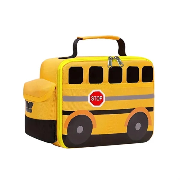 School Bus Lunch Bag