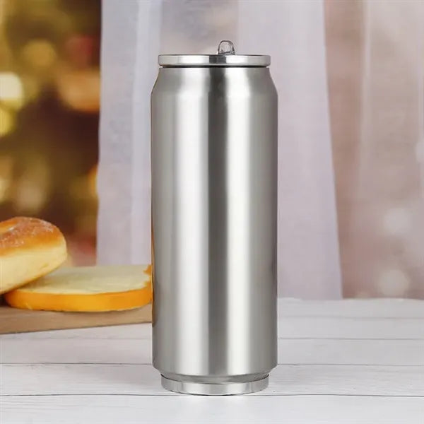 16 oz Stainless Steel Can Shaped Tumbler