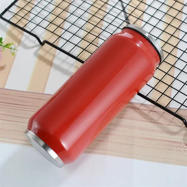 16 oz Stainless Steel Can Shaped Tumbler