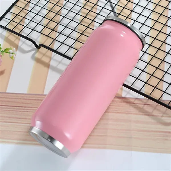 16 oz Stainless Steel Can Shaped Tumbler