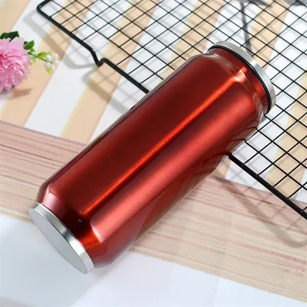 16 oz Stainless Steel Can Shaped Tumbler