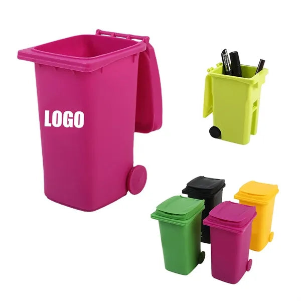 Multifunctional Desktop Plastic Pen Holder.
