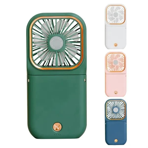 Free Shipping Mini Portable Fan With Power bank
