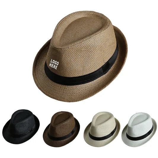 Eco Friendly Straw Jazz Hats