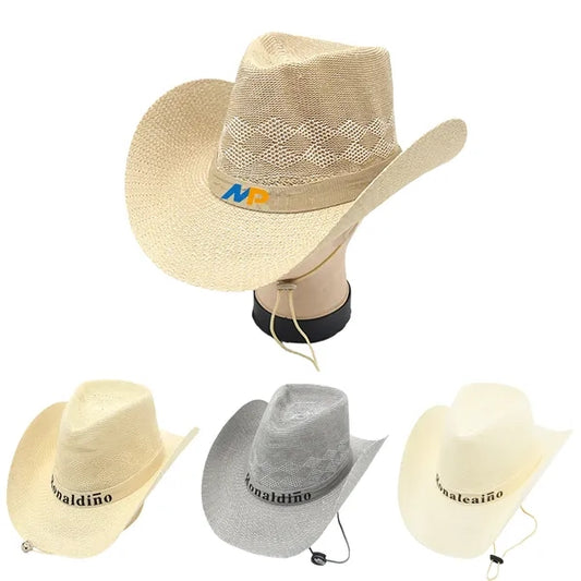 Eco Friendly Crimping Straw Lifeguard Hats