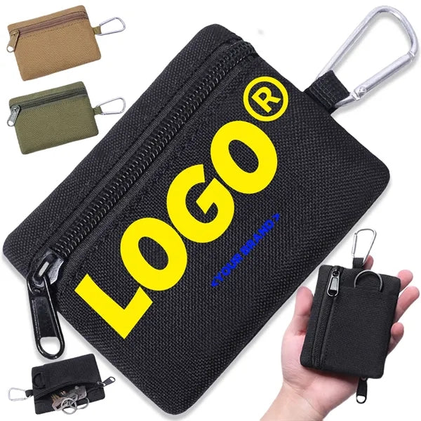 Mini Pouch Outdoor Wallet Portable Key Card Coin Bag Camping
