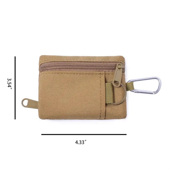 Mini Pouch Outdoor Wallet Portable Key Card Coin Bag Camping