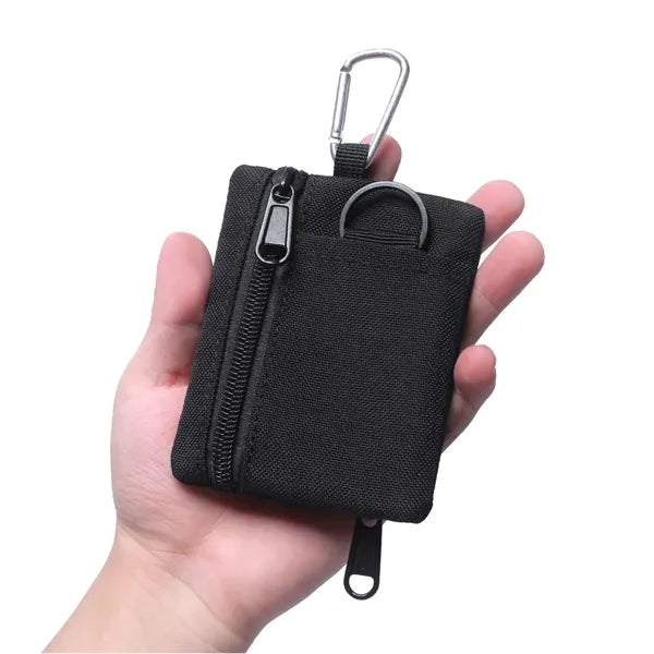 Mini Pouch Outdoor Wallet Portable Key Card Coin Bag Camping