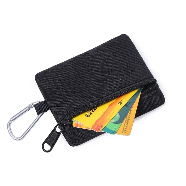 Mini Pouch Outdoor Wallet Portable Key Card Coin Bag Camping