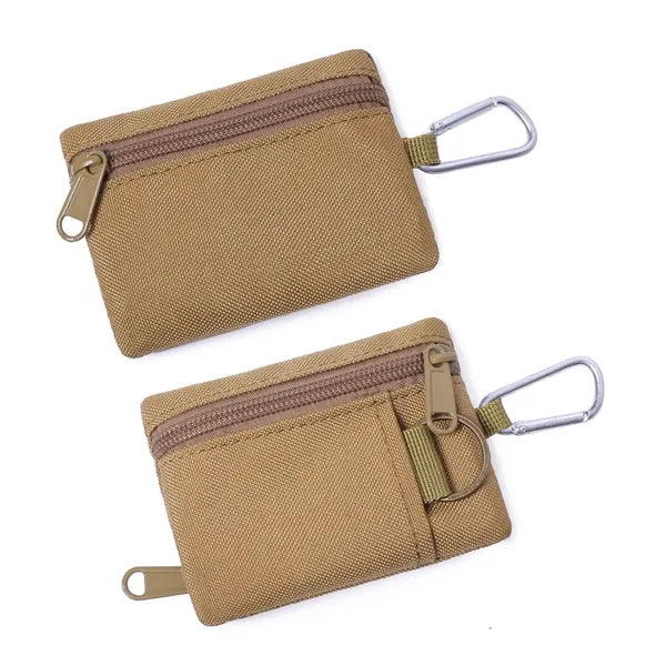 Mini Pouch Outdoor Wallet Portable Key Card Coin Bag Camping