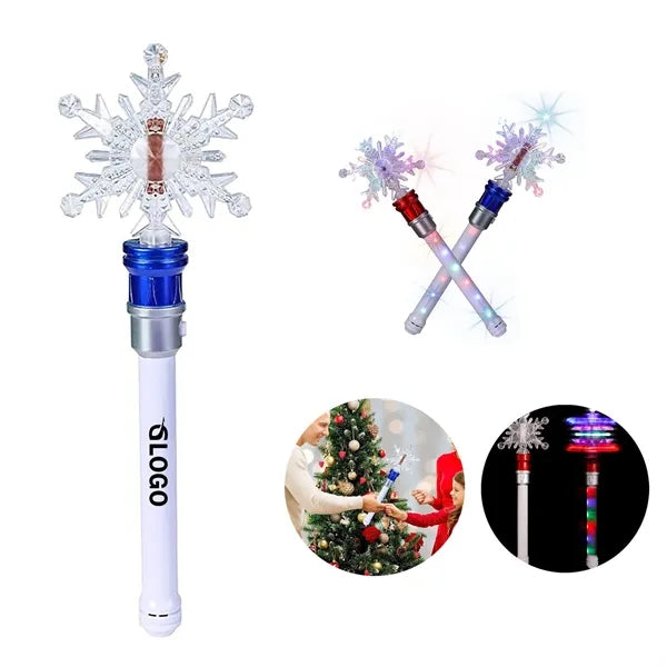 Snowflake Spinning Wands