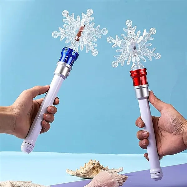 Snowflake Spinning Wands