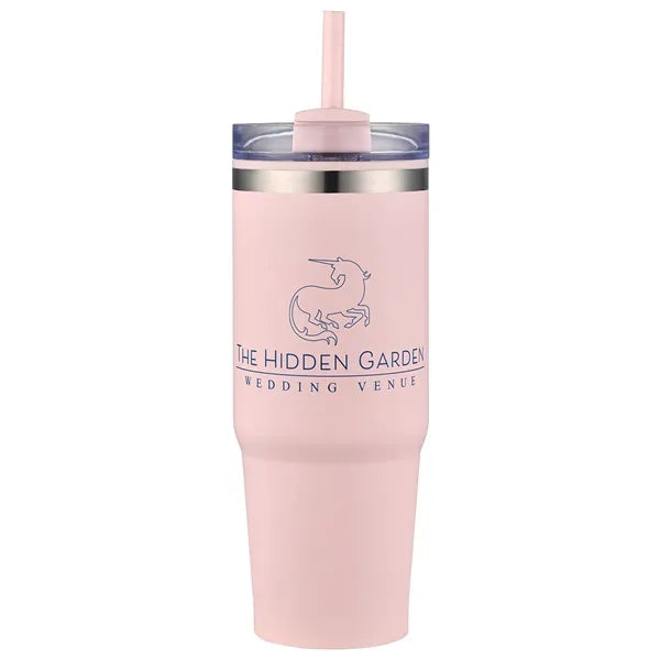 Monza 30 oz Stainless Steel/Polypropylene Tumbler