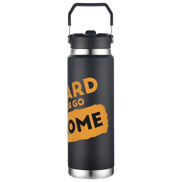 Senago 30 oz Vacuum Insulated Stainless Steel Bottle with Bu