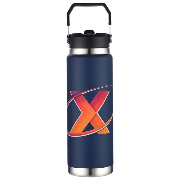 Senago 30 oz Vacuum Insulated Stainless Steel Bottle with Bu