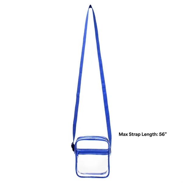 Clear Pvc Crossbody Shoulder Bag