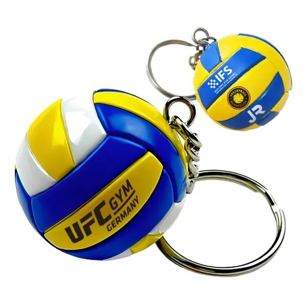 Volleyball Keychain Stress Ball