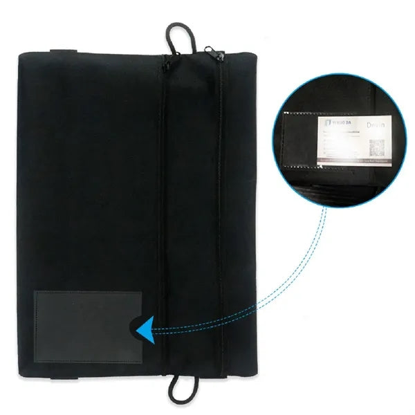 Double Layer Pen Case with Elastic Straps