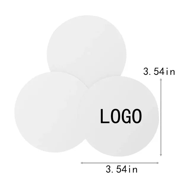 Eco-friendly Recyclable Customizable Paper Coasters