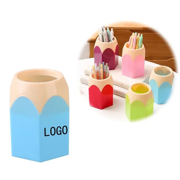 Creative Cute Color Pen Holder