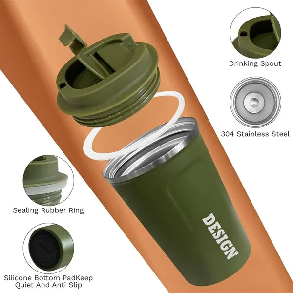 17 OZ Stainless Vacuum Insulated Tumbler Coffee Travel Mug