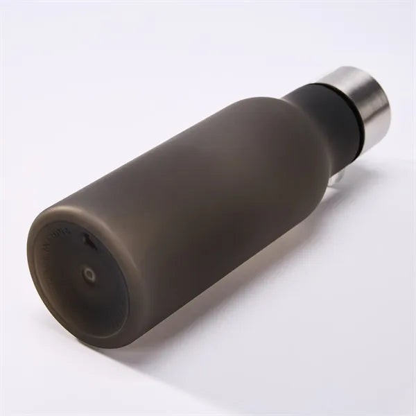 20 Oz Plastic Outdoor Sport Water Bottle W/ Carry Handle