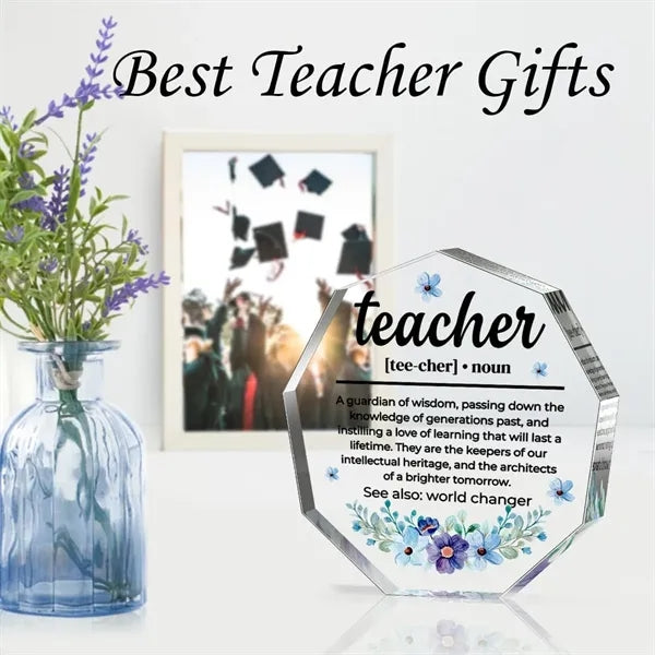 Teacher Appreciation Acrylic Gifts