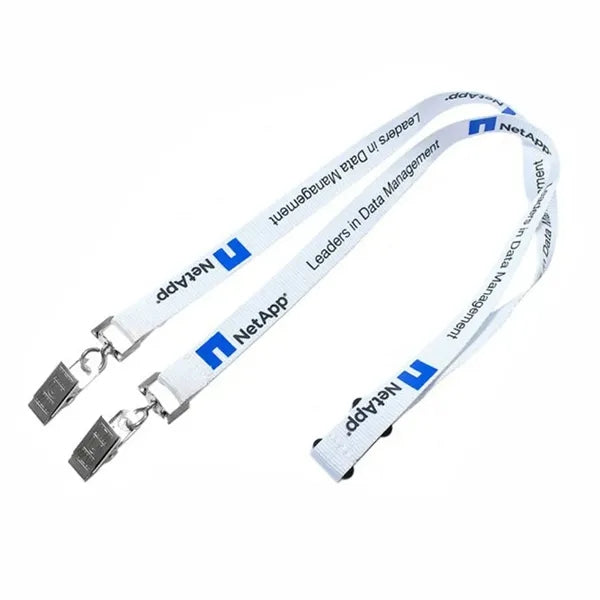 Double Hook Lanyards With Safety Breakaway Buckle Clip