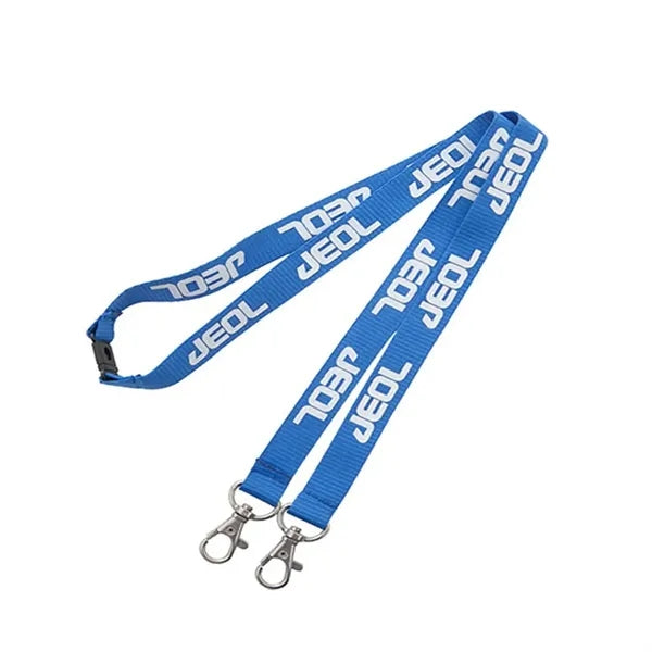Double Hook Lanyards With Safety Breakaway Buckle Clip