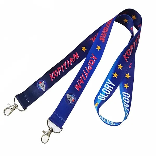 Double Hook Lanyards With Safety Breakaway Buckle Clip