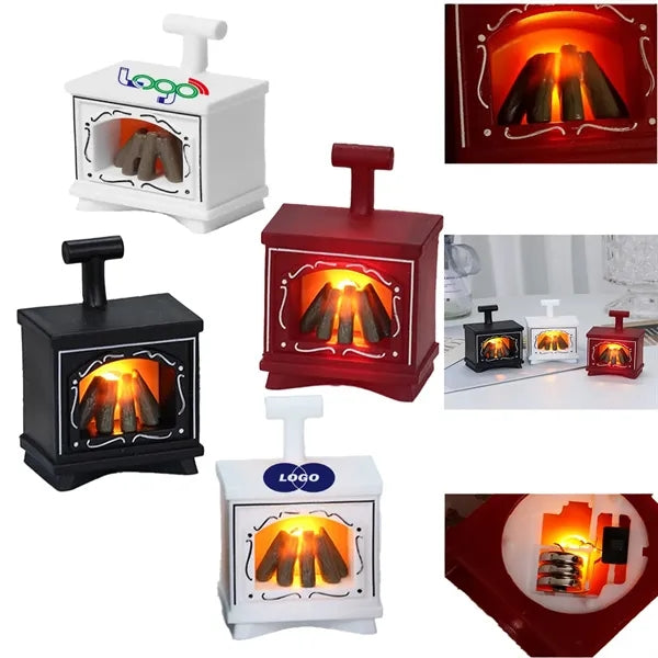 Mini LED Luminous Small Fireplace