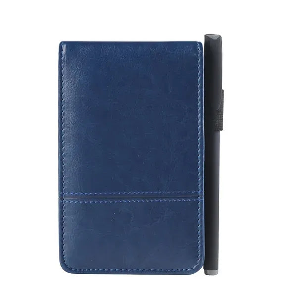 A7 Journal Pocket Notebook with Calculator and Pen Holder
