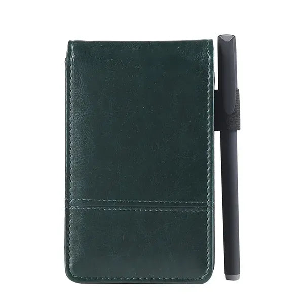 A7 Journal Pocket Notebook with Calculator and Pen Holder