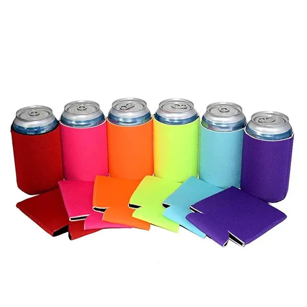 Neoprene Collapsible Insulated Can Coolies Sleeves