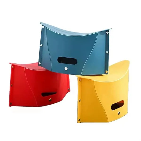 Small Plastic Folding Stool with Storage Bag
