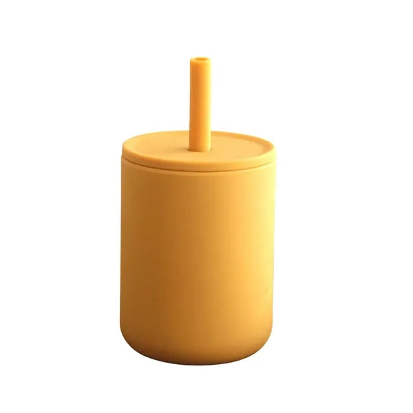 Silicone Baby Practice Drinking Cup