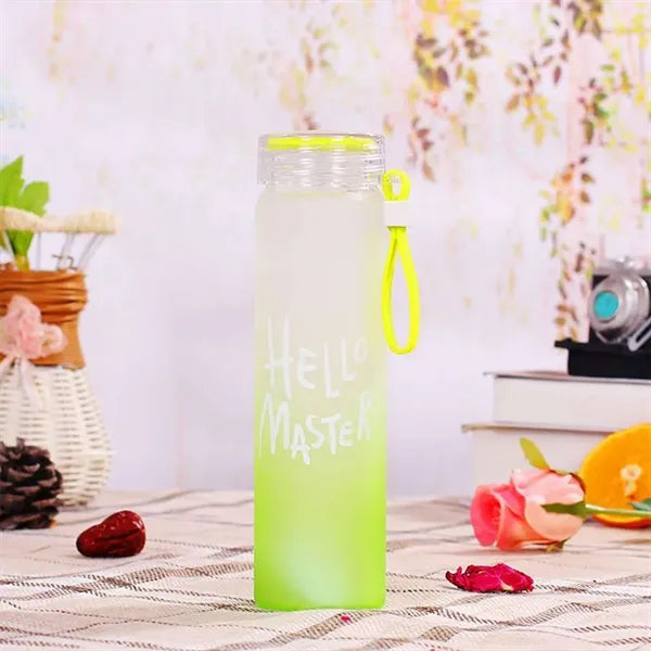 14 oz/400ml Fashion Gradient Glass Bottle