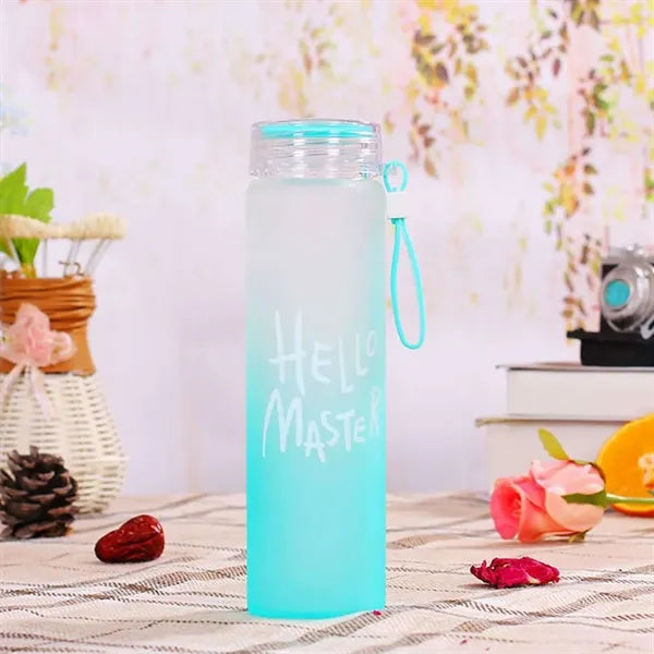 14 oz/400ml Fashion Gradient Glass Bottle