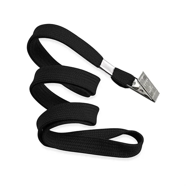 Clear Plastic ID Card Holder with Lanyard