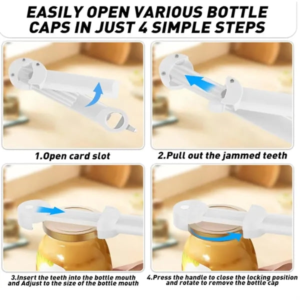 Multifunctional Bottle Magnetic Can Opener