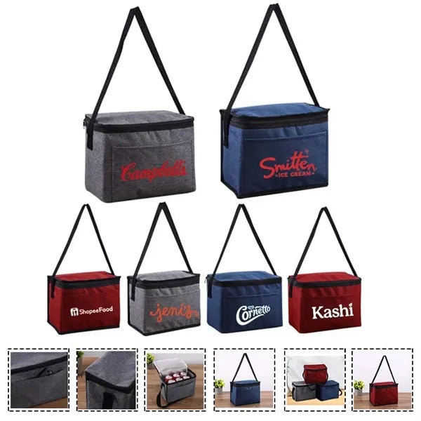 Promos Custom Insulated Cooler Lunch Bag For Office