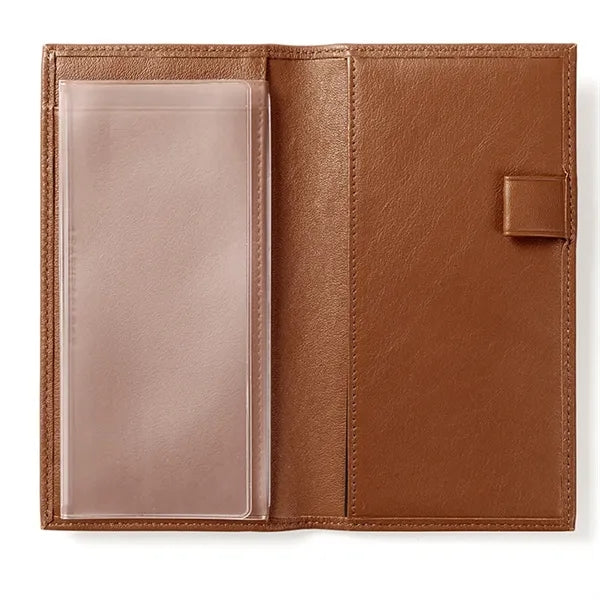 Leather Checkbook Cover w/ Divider