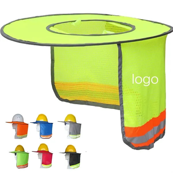High-Visibility Reflective Neck Sunshade