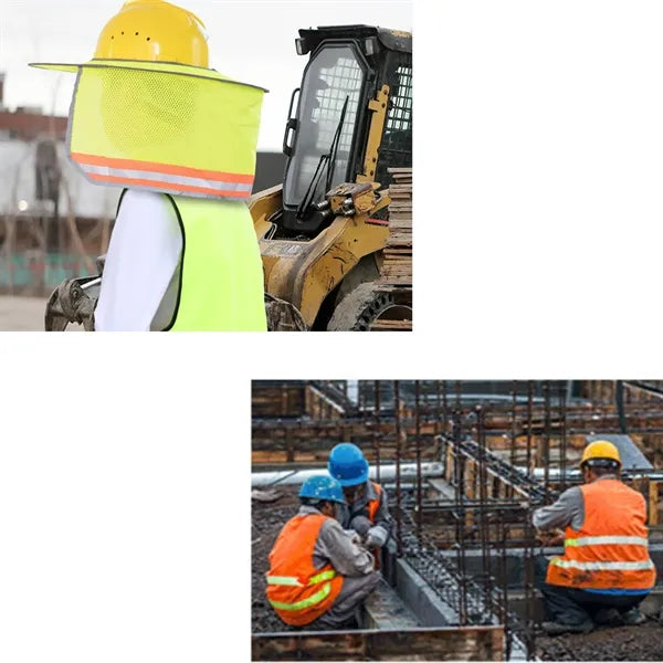 High-Visibility Reflective Neck Sunshade