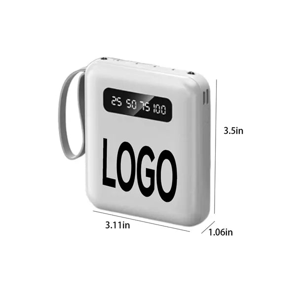 10000mah Mini Portable Power Bank